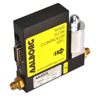 AALBORG GFC17 Thermal MFC Mass Flow Controller 0-5 L/min Argon
