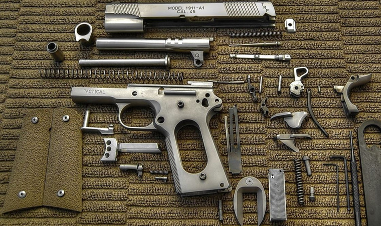 Image of gun tear down