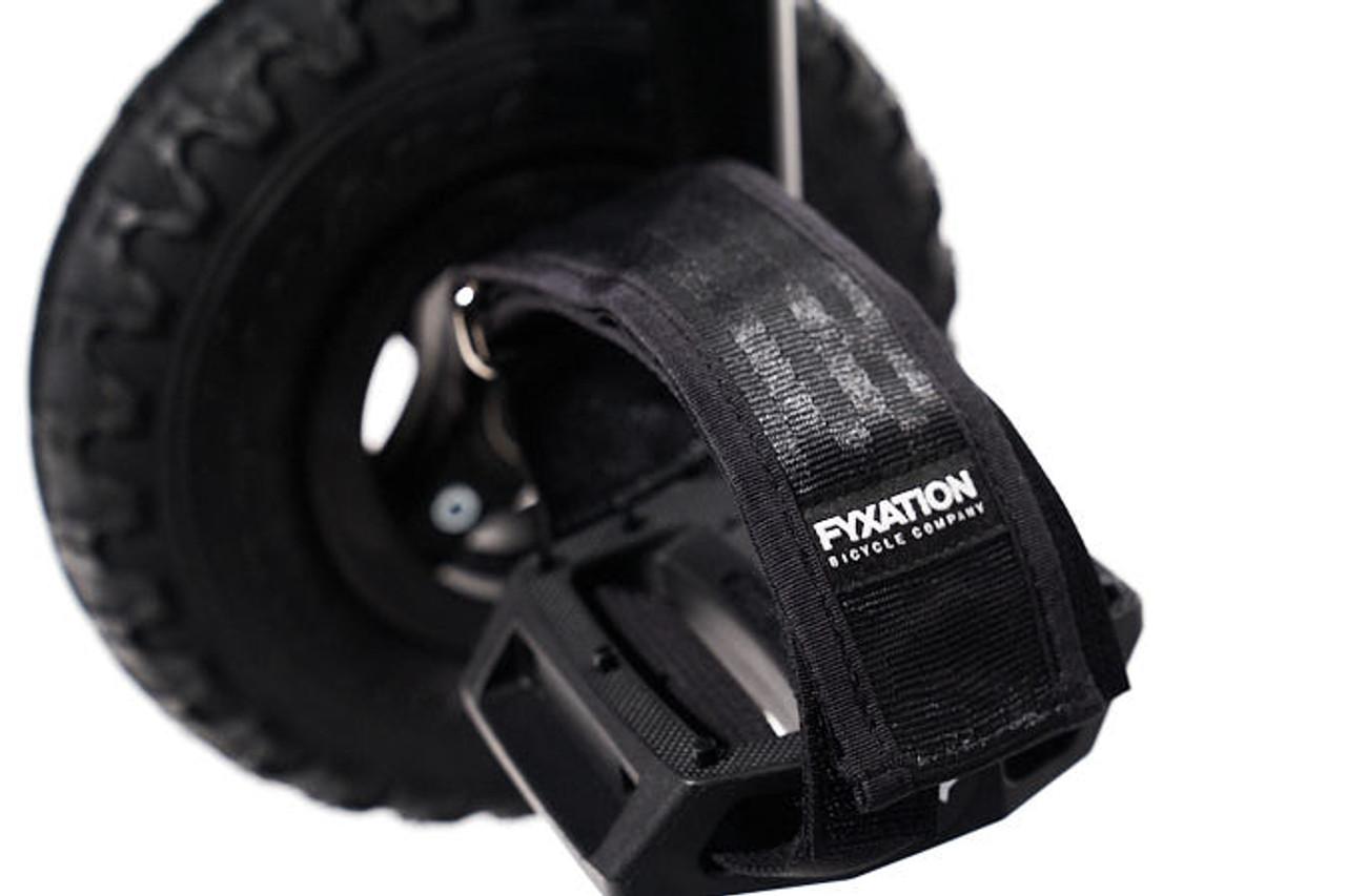 Closeup Of Black Fibers On The Underside Of A Strap With Velcro
