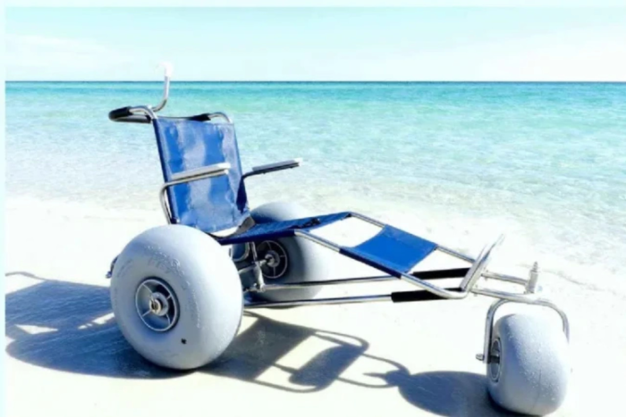 EZ Roller Submersible Beach Wheelchair by DeBug