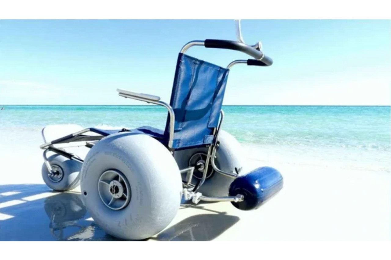 EZ Roller Submersible Beach Wheelchair by DeBug