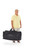 A Man using removable washable nylon shopping bag for Comodita Tipo Standup Advance all terrain rollator walker