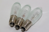 3 Pack Of 34V, 3W, E10, MES Spare Christmas Bulb Lamp For Candle Bridge, Dencon