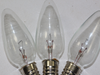 3 x 20V 3W E10 MES Clear Christmas Fairy Light Spare Bulb Pifco, Dencon, Noma