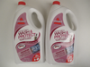 2 X 1.5L Bottles Bissell Wash & Protect Pet Stain & Odour Carpet Cleaner Shampoo