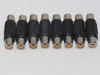 8 x Phono RCA Female to Female Coupler Joiner Adaptor, Phono Gender Changer