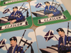 Set Of 6 Glasgow Drinks Coasters / Beer Mats