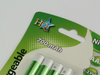 4 X HQ AAA NiMH 700mAh Rechargeable Batteries 1.2V HR03 LR03, Blister Packed