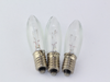 3 Pack Of Konstsmide 34V, 3W, E10, MES Spare Welcome Candle Bridge Bulbs