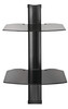 Omnimount OMN-TRIA2N 2x A/V shelf black