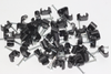 50 x Black Twin Satellite Shotgun Cable Clips, Sky Plus, Sky HD, CB63R, WF65