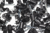 50 x Black Twin Satellite Shotgun Cable Clips, Sky Plus, Sky HD, CB63R, WF65