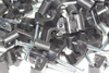 50 x Black Twin Satellite Shotgun Cable Clips, Sky Plus, Sky HD, CB63R, WF65