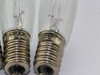 9 Pack Of Konstsmide 34V, 3W, E10, MES Spare Welcome Candle Bridge Bulbs