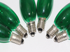 12V 3W 0.25A E10 Green Christmas Lights Spare Bulbs 6 Pack Pifco Dencon Lyvia