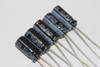 5 X Panasonic Ultra Low ESR 105 Degrees FR Range Radial Electrolytic Capacitors