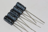 5 X Panasonic Ultra Low ESR 105 Degrees FR Range Radial Electrolytic Capacitors