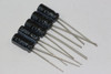 5 X Panasonic Ultra Low ESR 105 Degrees FR Range Radial Electrolytic Capacitors