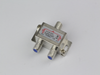 Konig 2 Way F Plug Satellite, Cable TV , Aerial Virgin Splitter With DC Pass