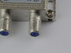 Konig 2 Way F Plug Satellite, Cable TV , Aerial Virgin Splitter With DC Pass