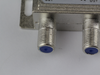 Konig 2 Way F Plug Satellite, Cable TV , Aerial Virgin Splitter With DC Pass