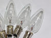 6 x 20V 3W E10 MES Clear Christmas Fairy Light Spare Bulb Pifco, Dencon, Noma