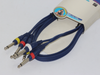 1.5m x 3 x 1/4 Inch 6.35mm Mono Jack to Mono Jack Professional Stage Link Cable