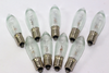 9 Pack Of 34V, 3W, E10, MES Spare Christmas Bulb Lamp For Candle Bridge, Dencon