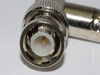 4 x BNC Male to Female Right Angled 90 Degrees Adaptor, Solid Metal Gold Pins