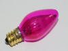 6 x Pink 12V 3W E12 CES Coloured Christmas Fairy Light Spare Bulb Pifco Lyvia