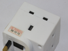 13A 3 Way Urea Fused UK Mains Plug Adaptor from SMJ Fitted With 13A Fuse, 3 Gang