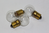 3 x Krypton Miners Lamp E10 Round Bulb, 2.4V, 1A, 2.4W, Emergency Light & Torch