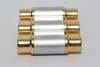 Gold Plated 3 Way Metal RCA Phono Coupler Joiner Adaptor, 3 x RCA Phono Female