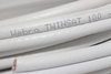 40m of White Webro WF100 Twin Satellite Cable With 4 x F Plugs, Free Cable Clips