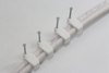 20m of White Webro WF100 Twin Satellite Cable With 4 x F Plugs, Free Cable Clips