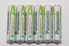 6 x Genuine Panasonic AAA Ni-MH DECT Cordless Telephone Batteries - 750mAh, 1.2V