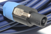 15m Heavy Duty 2.5mm 2 Core Speakon Cable Low Noise For Stage & Professional Use