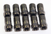 10 x Vision V17-100 Pro Gunmetal Thick Wall Crimp F Plug Connector, RG6, WF100