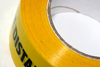 66m Roll of 2 Metre Social Distancing Self Adhesive Yellow Warning Floor Tape