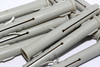 50 x 10mm x 80mm Heavy Duty Nylon Wall Plug With Flange - Satellite & Brickwork