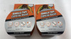 2 Rolls of Gorilla Tape Crystal Clear 8.2m x 48mm Tough Waterproof Strong