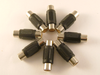 Phono RCA Coupler Adaptor Joiner 8 Pack