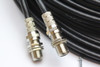 30m Twin Black Satellite Shotgun Coax Cable Extension Kit for Sky Plus, Sky HD, Freesat & 30 Special Masonry Cable Clips