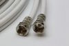 10m White Twin Satellite Shotgun Extension Cable Sky Plus SKY HD & Cable Clips
