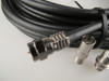 10m Black Universal RF Coax Aerial Satellite Sky Cable TV Extension Lead Kit