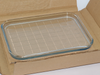 Panasonic Rectangular Pyrex Glass Microwave Oven Tray Z07496Y40BP For NN-CF750