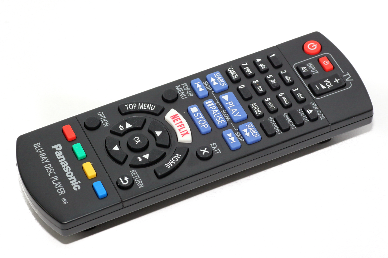 Panasonic N2QAYA000205 BluRay DVD Player Remote Control DPUB150, DP