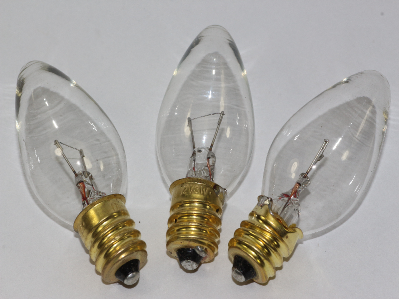 e12 12v 3w bulbs