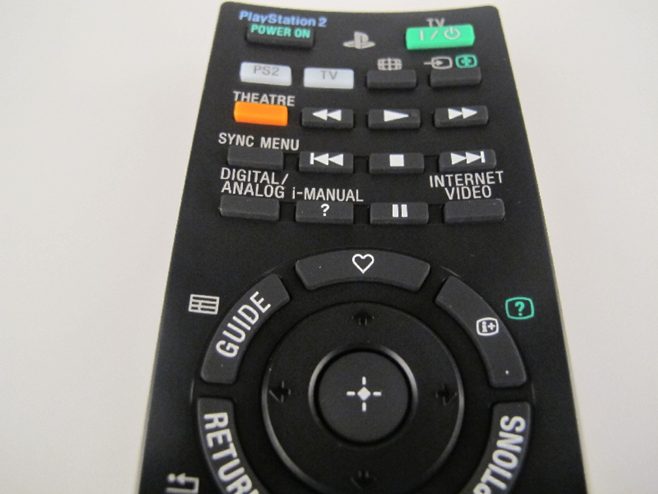 ps2 tv remote