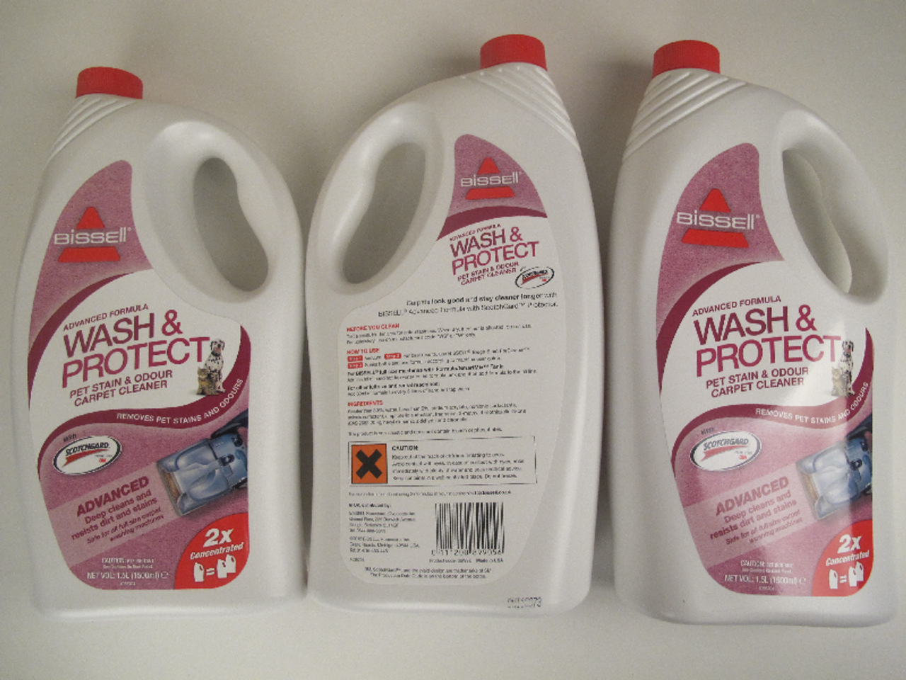 Bissell Fast Acting and Concentrated Formula Wash and Protect